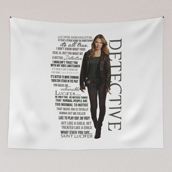 Item preview, Fantasy Drama Lucifer Special Pictures Chloe And Quot The Detective And Quot Decker Quotes Long Sle designed and sold by FolgerLucifer.