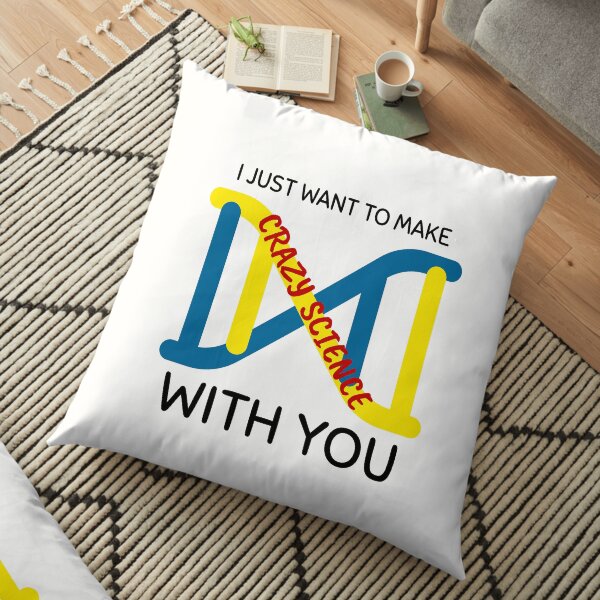 Crazy Science With You - Orphan Black Floor Pillow