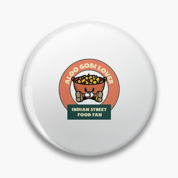 Item preview, Aloo Gobi Lover Indian Street Food Fan designed and sold by oneademones.