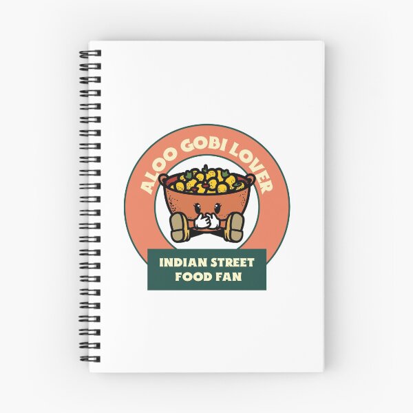 Item preview, Aloo Gobi Lover Indian Street Food Fan designed and sold by oneademones.