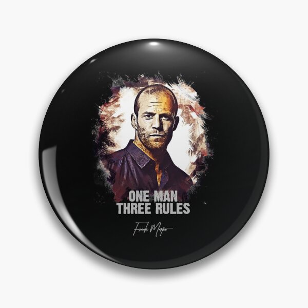 Item preview, Funny Gift One Man  Three Rules Frank Martin The Transporter Retro Wave designed and sold by CortneyQuitzon.