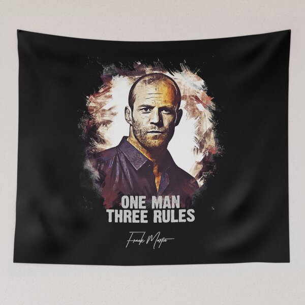 Item preview, Funny Gift One Man  Three Rules Frank Martin The Transporter Retro Wave designed and sold by CortneyQuitzon.