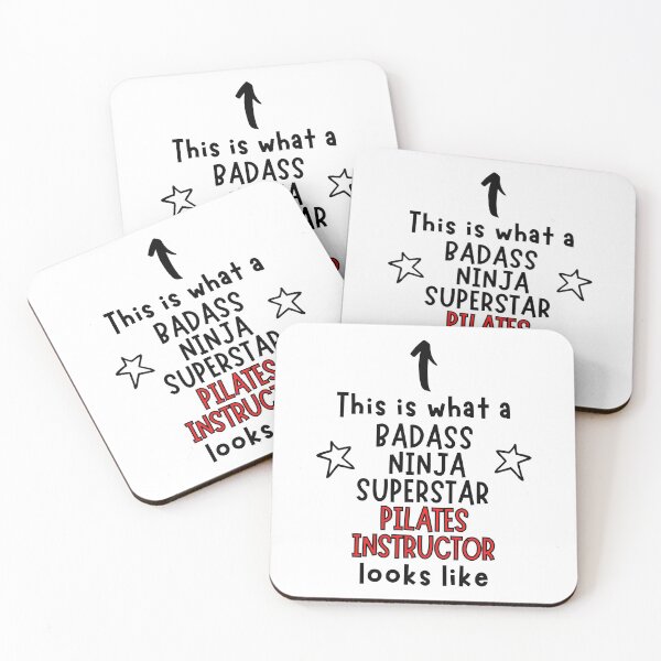 Item preview, This is what a Badass, Ninja, Superstar, pilates instructor looks like designed and sold by TheGreenGoat.