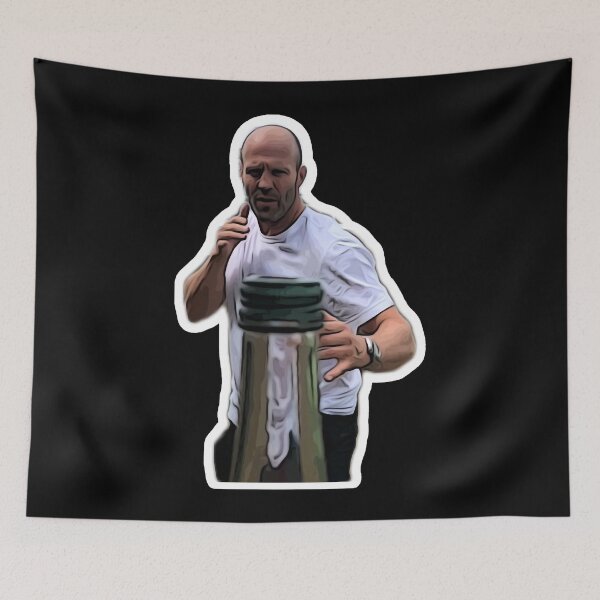 Item preview, Funny Gifts Boys Girls Jason Statham Bottle Cap Challenge Gifts For Music Fans designed and sold by CortneyQuitzon.