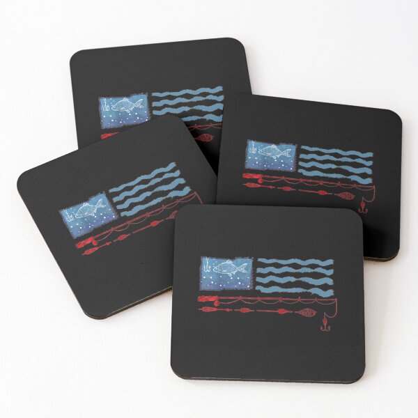 Item preview,  Fishing American Flag Lover designed and sold by gymat3.