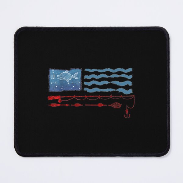 Item preview, Fishing American Flag Lover designed and sold by gymat3.
