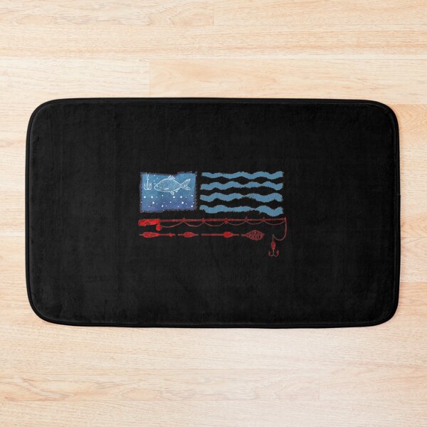 Item preview,  Fishing American Flag Lover designed and sold by gymat3.
