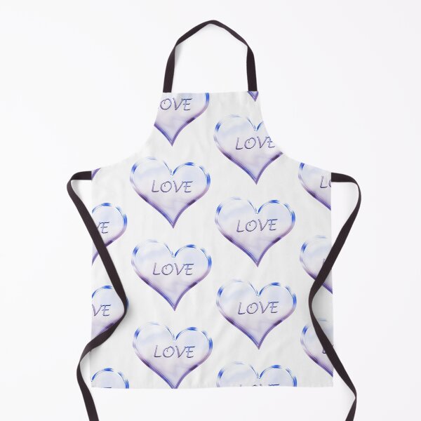 Item preview, Chrome Love Heart in Blue and Purple designed and sold by James-Cole.