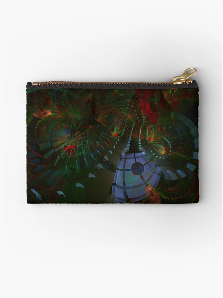 Thumbnail 1 of 4, Zipper Pouch, Carnival Ride designed and sold by Holly Werner.