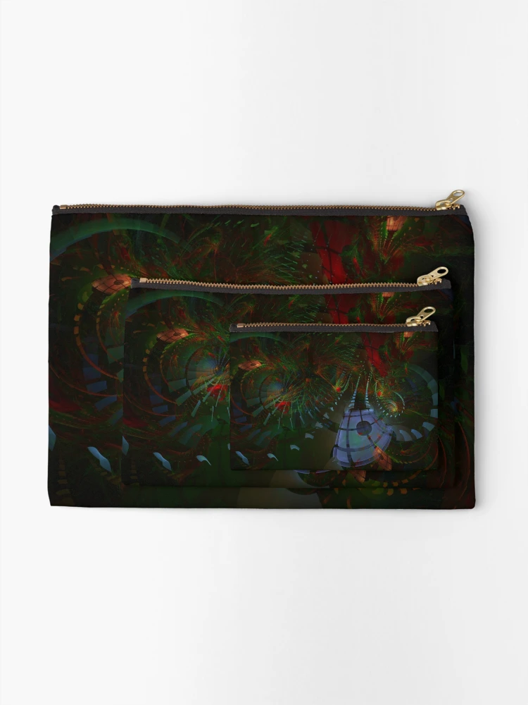 Thumbnail 2 of 4, Zipper Pouch, Carnival Ride designed and sold by Holly Werner.