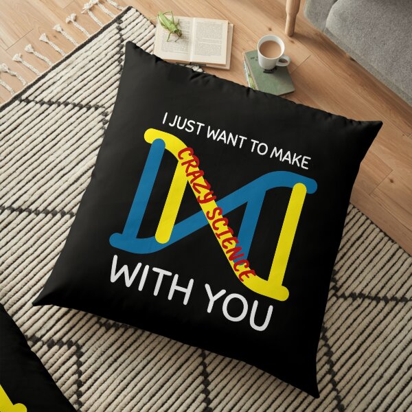 Crazy Science With You - Orphan Black Floor Pillow