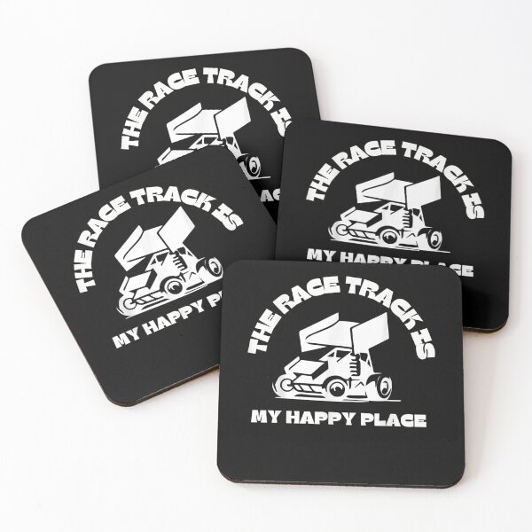 Item preview,  Racing Sprint Dirt Track Happy Place designed and sold by gymat3.