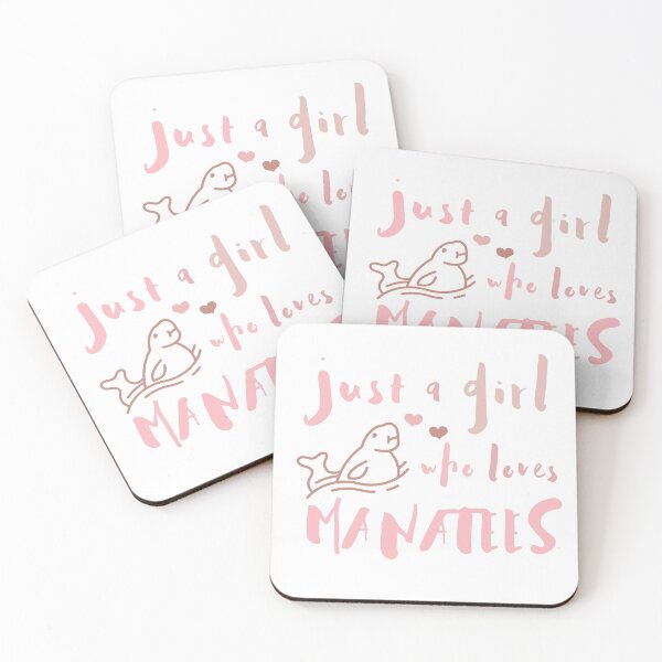 Item preview, Just a girl who loves manatees designed and sold by redsh2564.