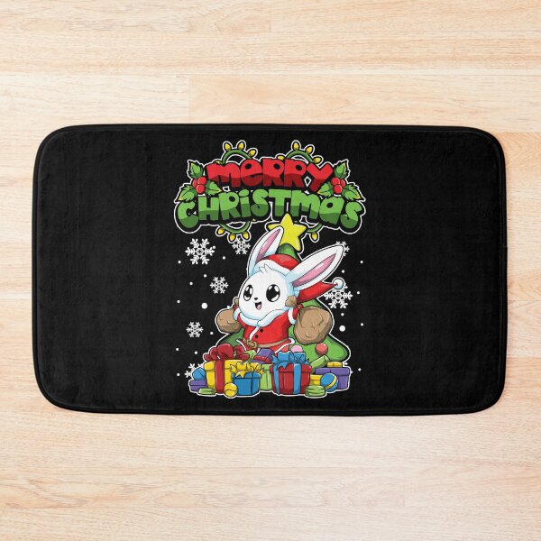 Item preview, Merry Christmas Animals - Xmas Rabbit Bunny designed and sold by anziehend.