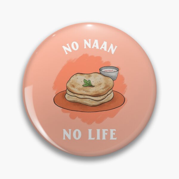 Item preview, No Naan No Life designed and sold by oneademones.