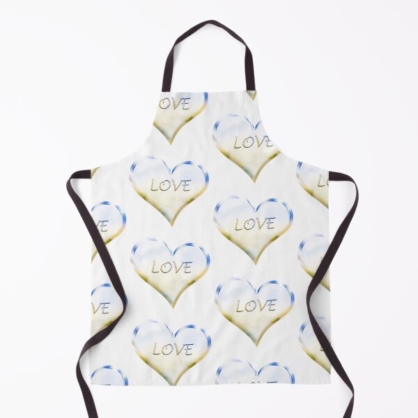 Item preview, Chrome Love Heart in Blue and Yellow designed and sold by James-Cole.
