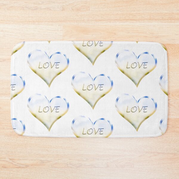 Item preview, Chrome Love Heart in Blue and Yellow designed and sold by James-Cole.