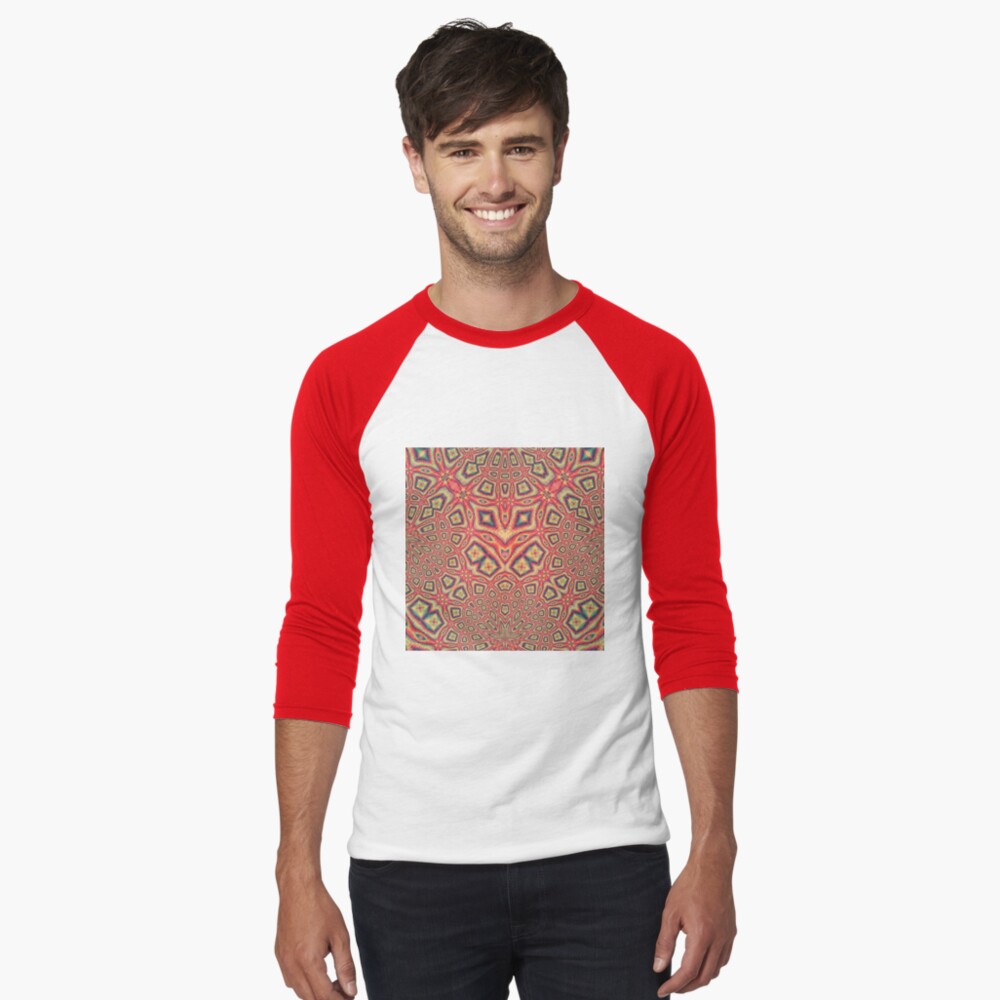 Item preview, Baseball ¾ Sleeve T-Shirt designed and sold by blackhalt.
