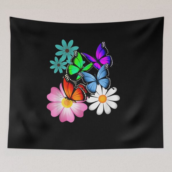 Item preview,  Flower Butterfly Collage Gift designed and sold by gymat3.