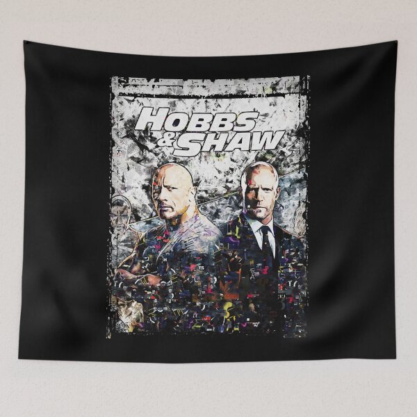 Item preview, Mens Womens Hobbs N Shaw Abstract Art Boy  Fans designed and sold by CortneyQuitzon.