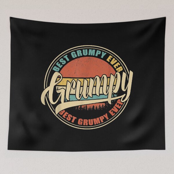 Item preview, Best Grumpy Ever Vintage Retro Funny Gifts Dad Papa Grandpa designed and sold by Jasonstoreasd.