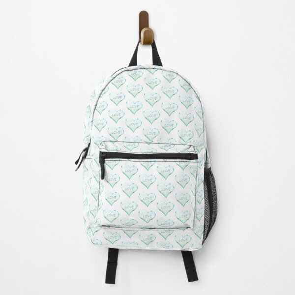 Item preview, Chrome Love Heart in Turquoise, Cyan and Minty Green designed and sold by James-Cole.