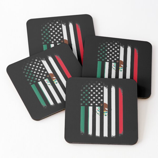 Item preview,  Mexico America Combined Flag Mexican American designed and sold by caral8.