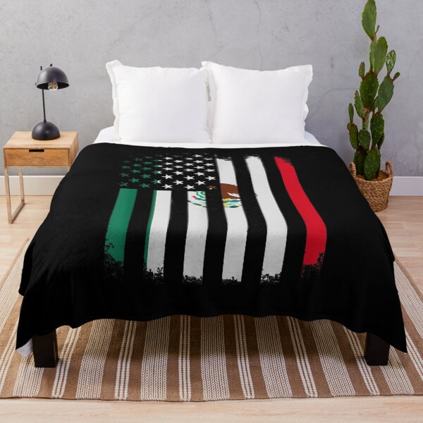 Item preview,  Mexico America Combined Flag Mexican American designed and sold by caral8.