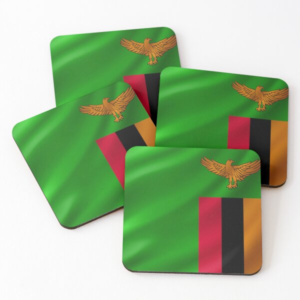 Item preview, Zambia Flag designed and sold by MrCsStores.