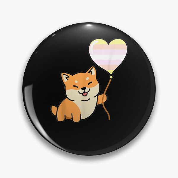 Artikelvorschau,  Shiba Ballon Pangender Pride entworfen und verkauft von caral8.