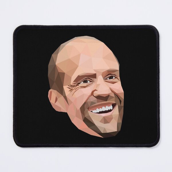 Item preview, Vintage Retro Jason Statham Low Poly Art Gifts designed and sold by CortneyQuitzon.