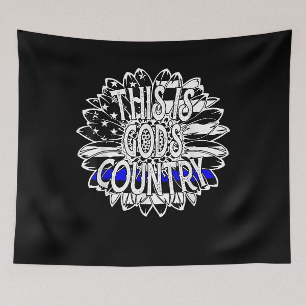 Item preview,  American Flag Sunflower Gods Country designed and sold by caral8.