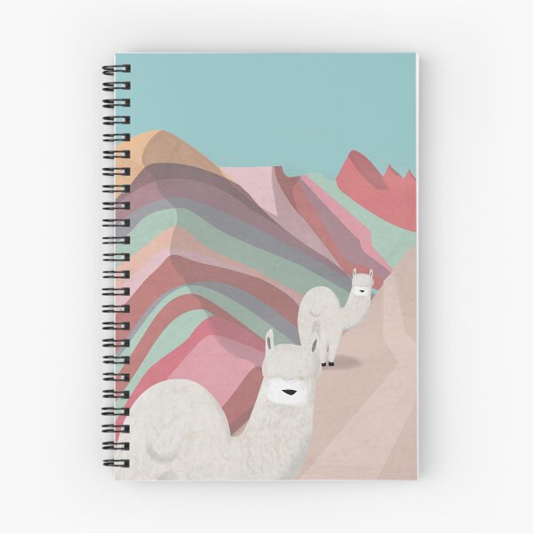 Item preview, Vinicunca with alpacas designed and sold by tonadisseny.