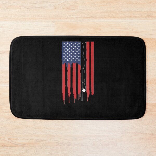 Item preview,  Fishing American Flag Vintage Fish Lovers designed and sold by caral8.