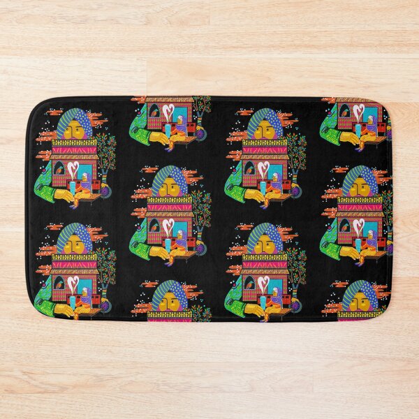Item preview, Punjabi Family & Food: Colorful Happy Pattern designed and sold by Sampda Mago.