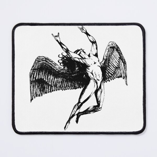 Item preview, Fantasy Drama Lucifer Special Pictures Icarus Throws The Horns - Black Music designed and sold by FolgerLucifer.