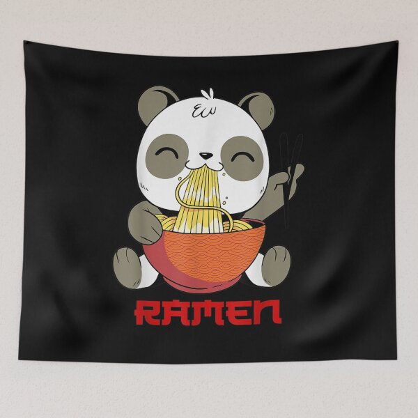 Item preview,  Anime Panda Otaku Japanese Noodles Bowl designed and sold by caral8.