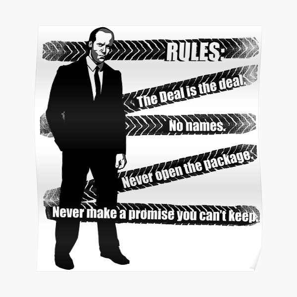 "Birthday Gift Rules Of Transport Idol Gifts Fot You" Poster for Sale