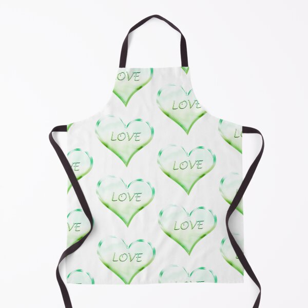 Item preview, Chrome Love Heart in Fresh Green designed and sold by James-Cole.