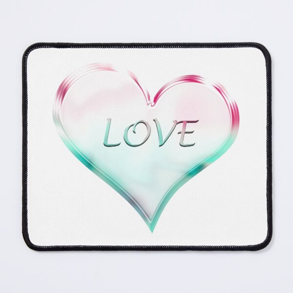 Item preview, Chrome Love Heart in Red and Minty Green designed and sold by James-Cole.