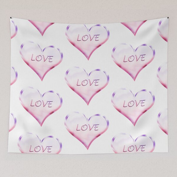 Item preview, Chrome Love Heart in Violet and Pink designed and sold by James-Cole.