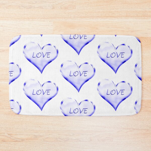 Item preview, Chrome Love Heart in Vivid Blue designed and sold by James-Cole.