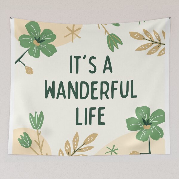 Item preview, wanderful life designed and sold by Thehecticstore.