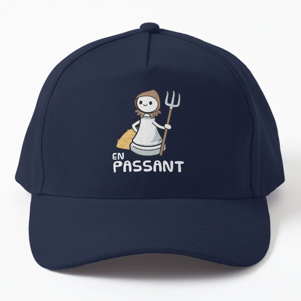 En Passant Chess Joke Baseball Cap