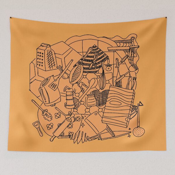 Item preview, Doodles : Kitchen Utensils designed and sold by ikutosaufi.