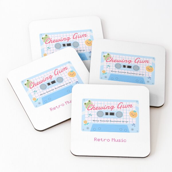 Item preview, Chewing Gum Retro Music Cassette Design  designed and sold by Artpace.