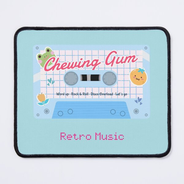 Item preview, Chewing Gum Retro Music Cassette Design  designed and sold by Artpace.