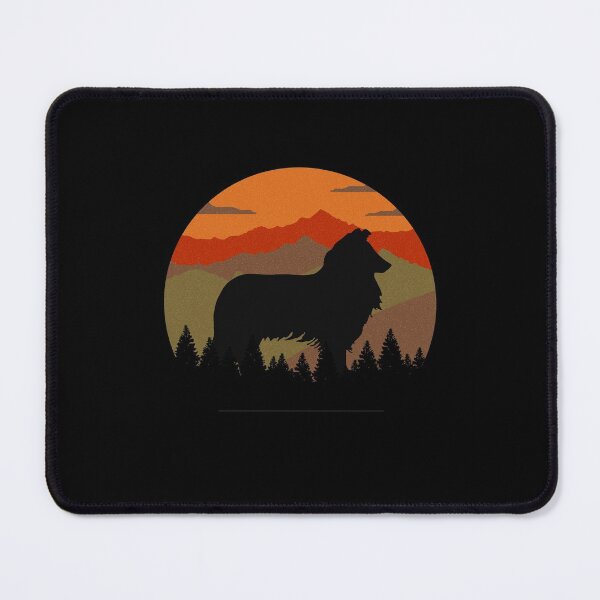 Item preview,  Vintage Country Mountains Wilderness Rough Collie Dog Gift  designed and sold by Guarddogdrive.