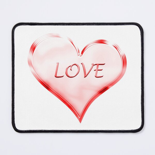 Item preview, Chrome Love Heart in Vivid Red designed and sold by James-Cole.