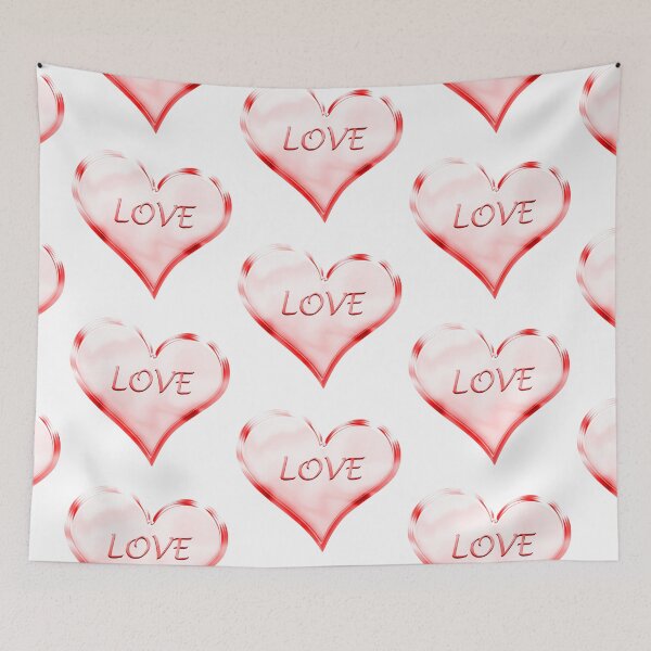 Item preview, Chrome Love Heart in Vivid Red designed and sold by James-Cole.